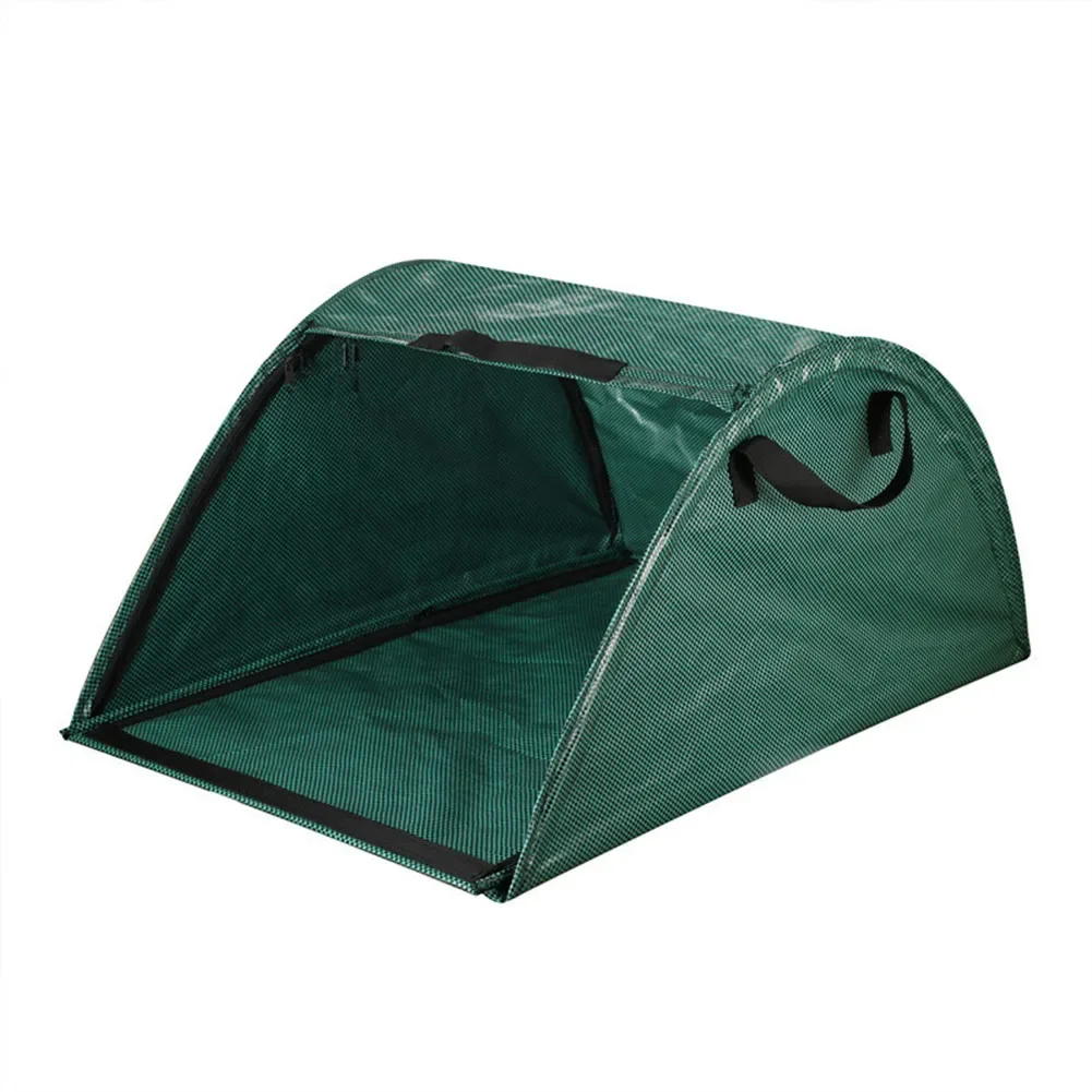 Garden Waste Bags Composting Bags Easy Transportation Large Capacity Lightweight Reusable Versatile Tool Green