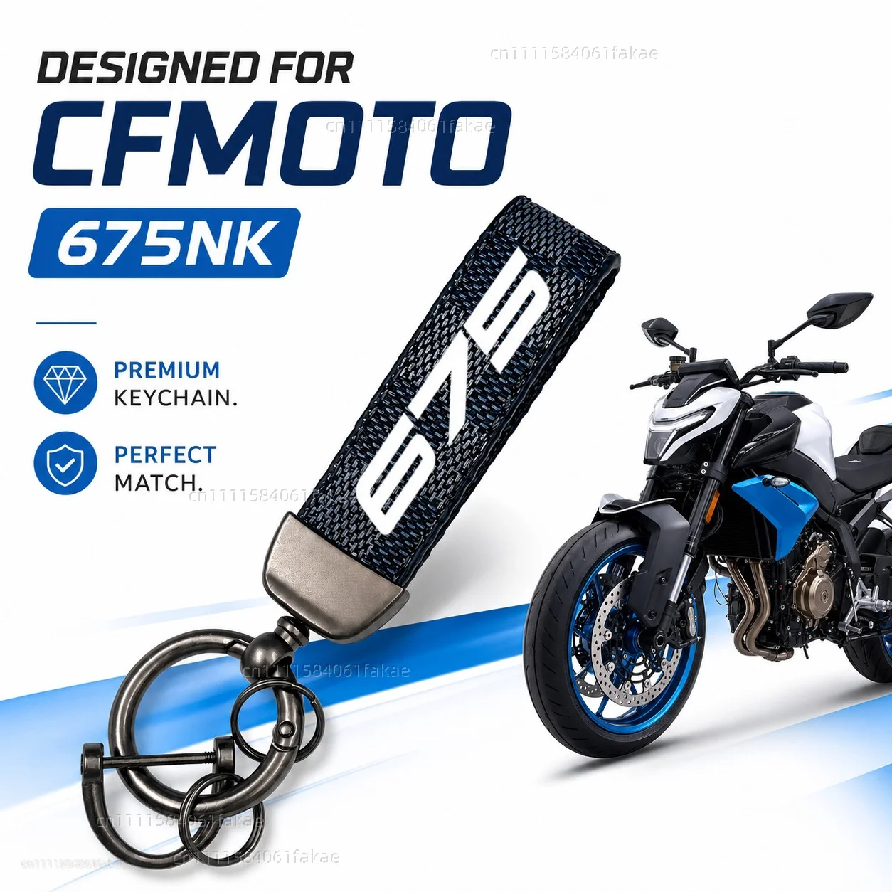 For CFMOTO 675NK 675sr 675sr-r 675 SR SR-R NK Motorcycle Keychain Custom Logo Gift for Rider Men Women