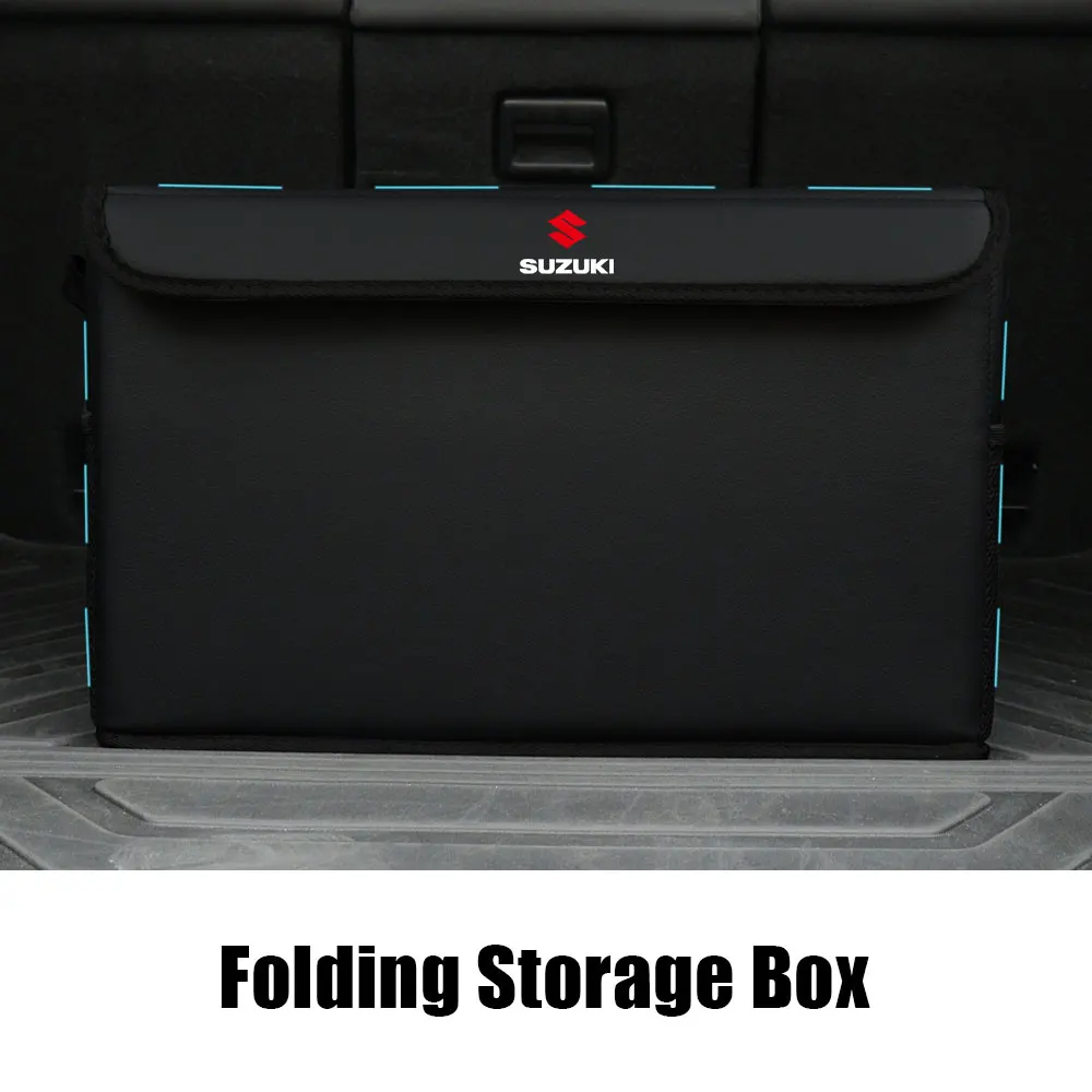 

Car Trunk Large Storage Box Foldable Storage Tool Box For Suzuki Grand Vitara Samurai Gsx S750 Vstrom 650 Jimmy Alto Accessories