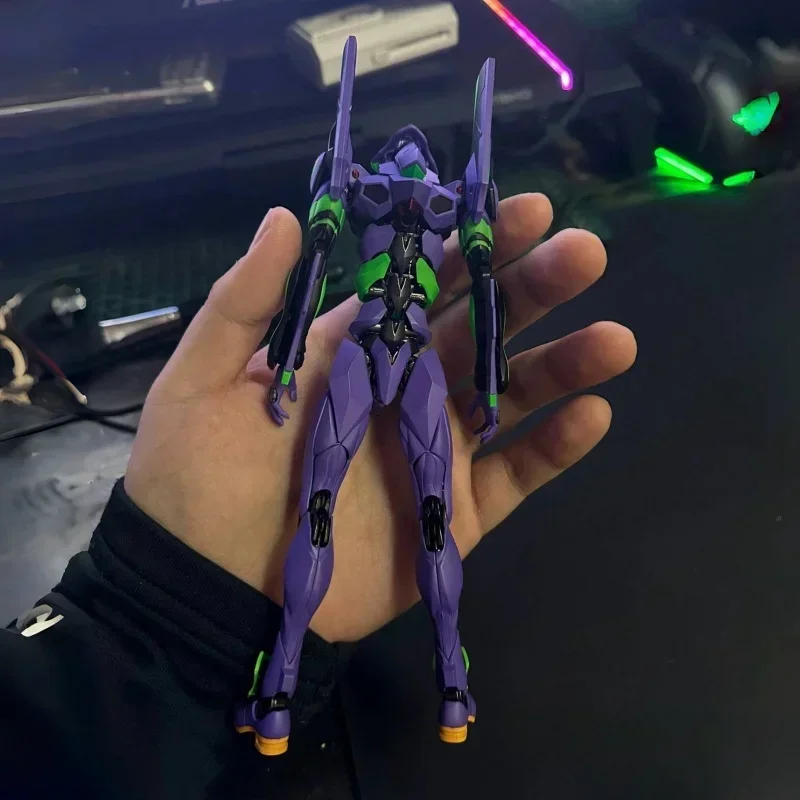 New Rg Evangelion Model Kit 1:144 Evangelion Figures Eva 01 Assembly Kit Suit Mecha Kits Toys Desktop Decoration Birthday Gifts