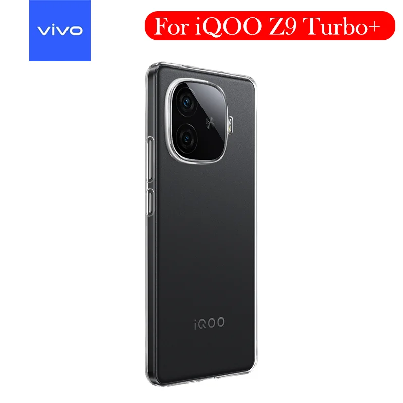 Original Case For VIVO IQOO Z9 Turbo Plus Z9X TPU Anti Fall Back Cover Case for IQOO Neo 9 9S Pro Plus