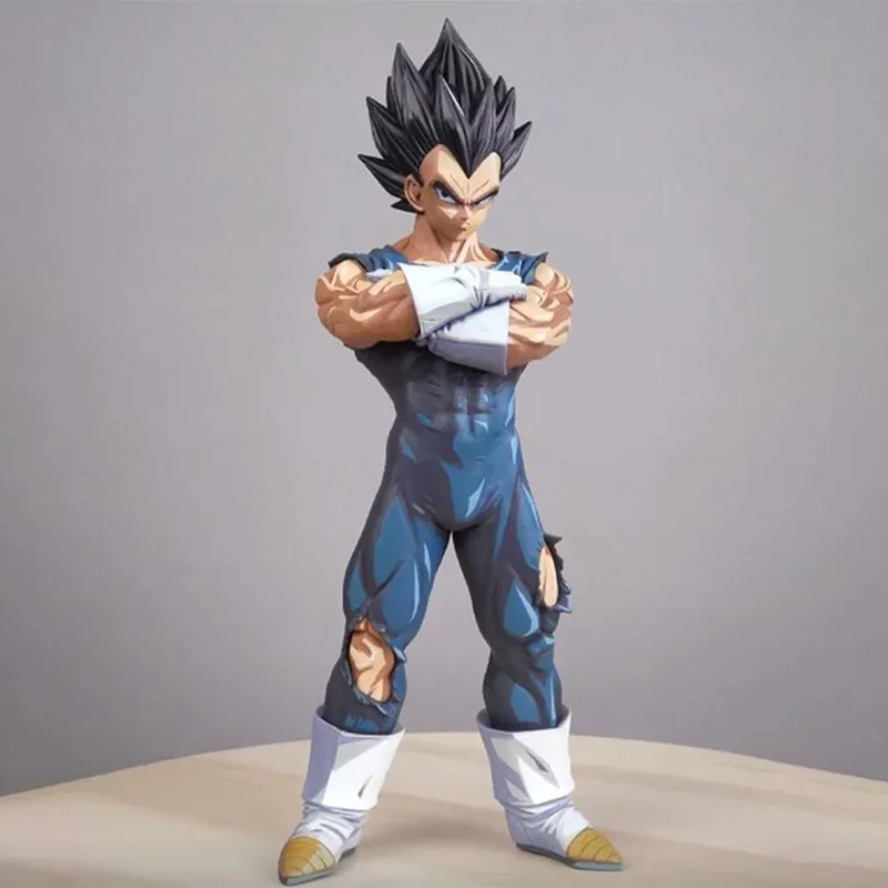 Bandai Originale DRAGON BALL Z Anime Figura Grandista Nero Vegeta IV Action Figure Giocattoli per I Bambini Regalo Bambole Modello Da Collezione