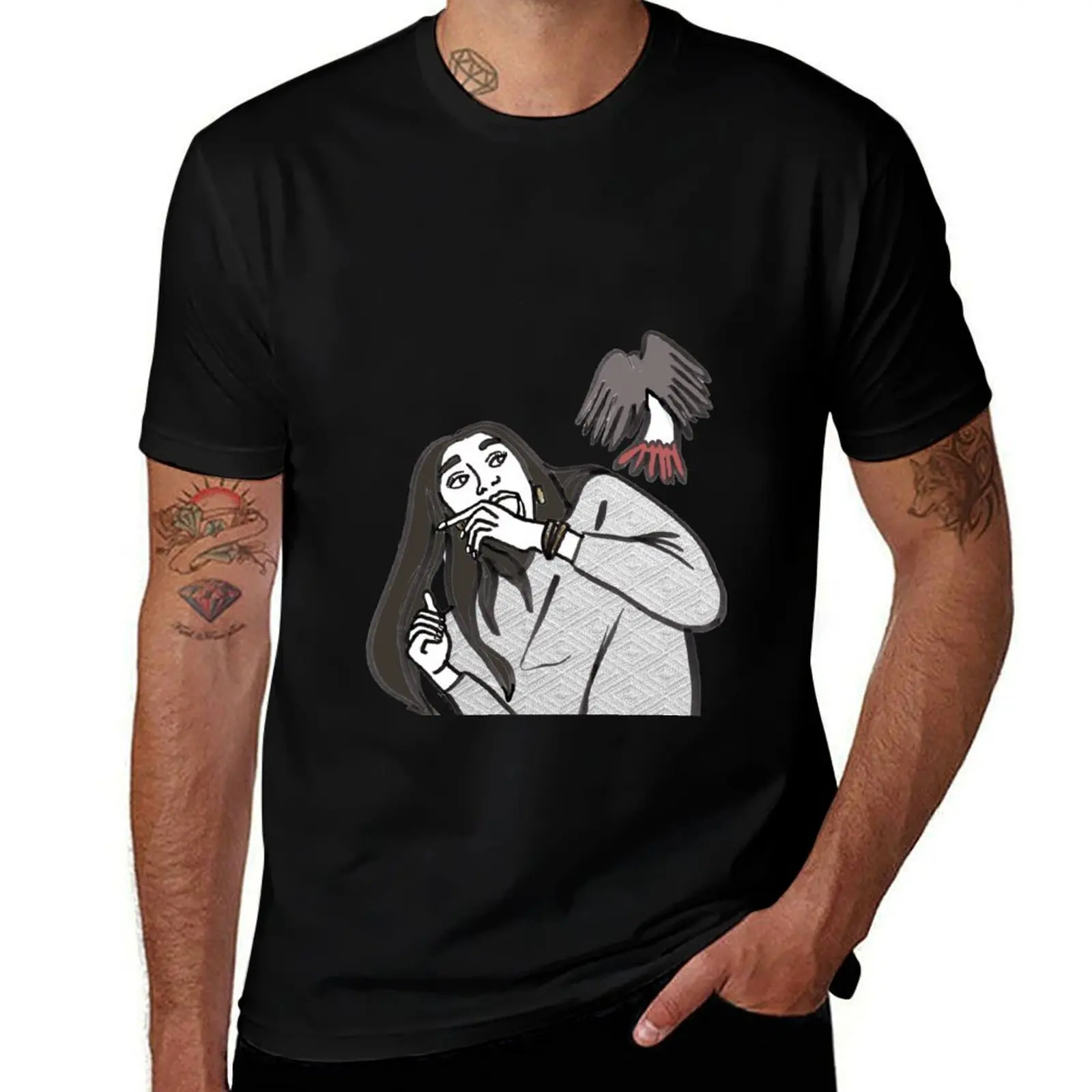 

Wendy and T'Challa T-Shirt Holiday Party T-Shirt for Men