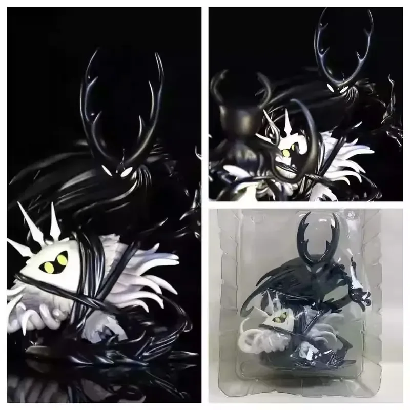 Hollow Knight Shadow Sire Action PVC Figure Modello Kit Statua di bambola Gioco Shadow Knight Ufficio Ornamento da tavolo Ragazzo Tendenza Giocattolo Regalo