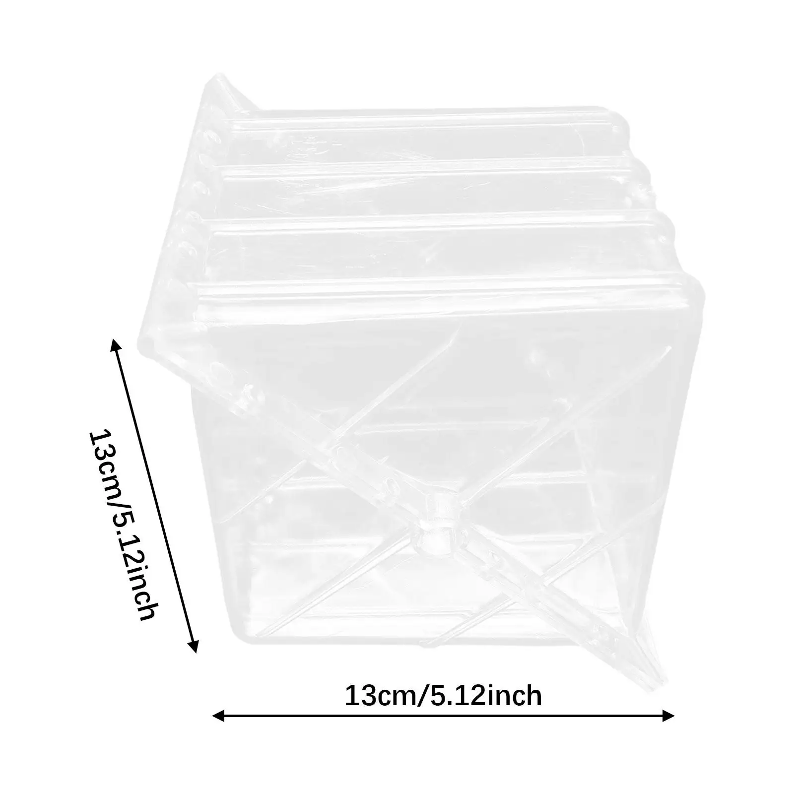 Molde de crecimiento de sandía, herramienta de modelado transparente, creativa, fácil de usar