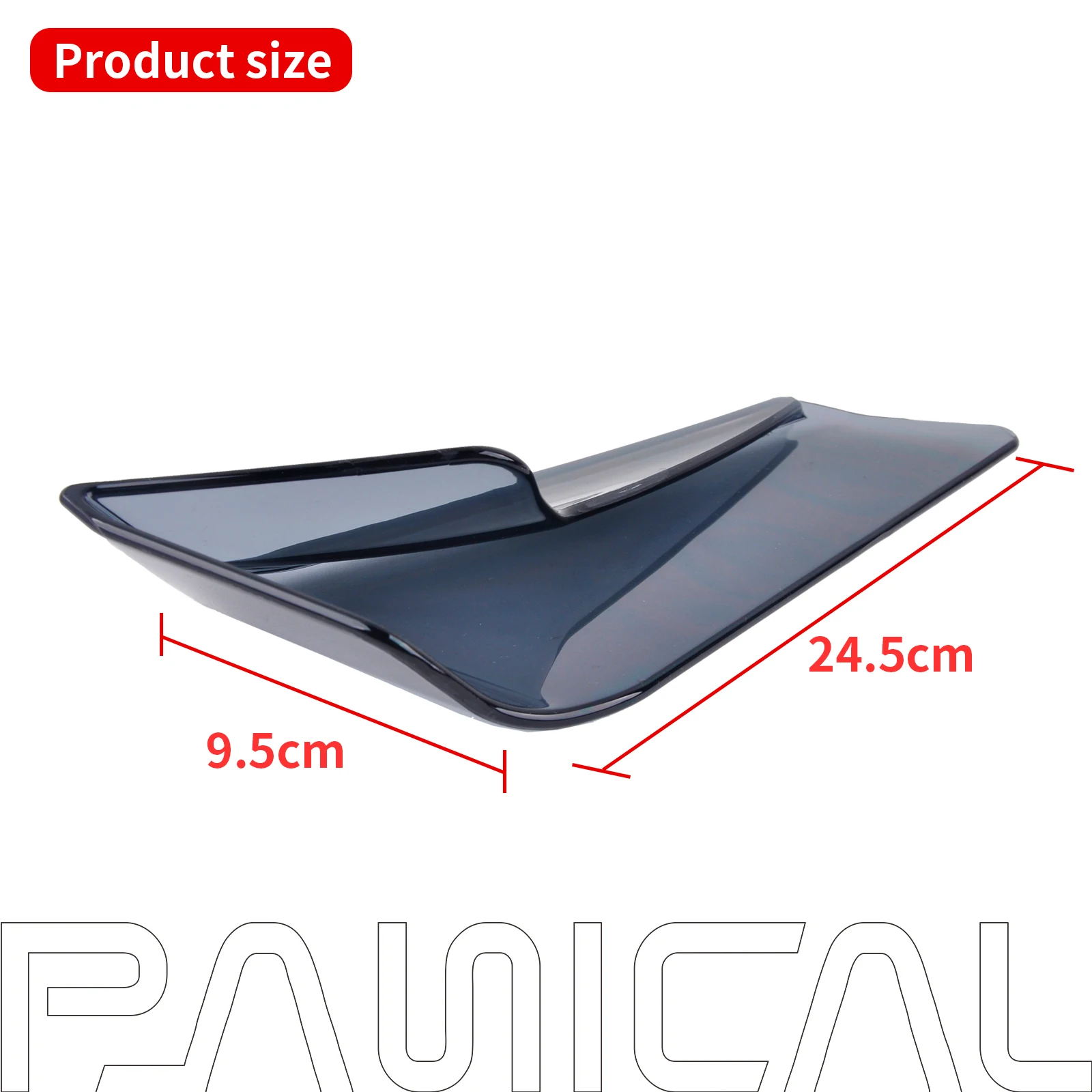 PANICAL Motorrad-Rückspiegel-Spoiler Luftabweiser für Honda GoldWing GL1800 DCT F6B 2018-2025 Windschutzscheiben-Zubehör – Detail 12