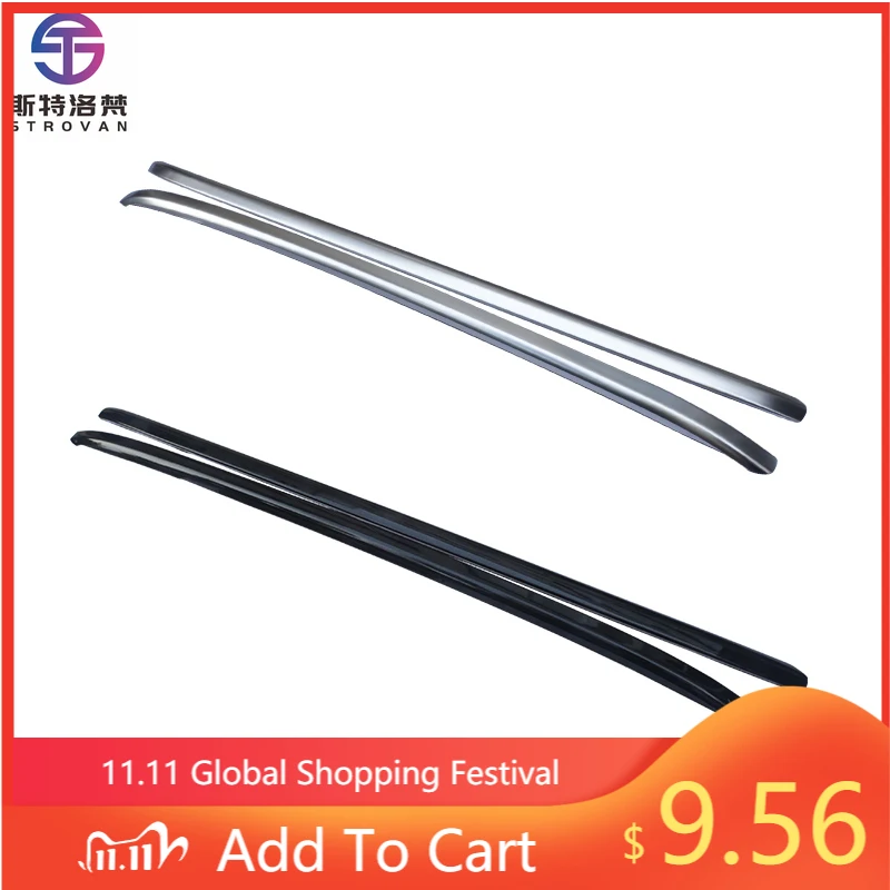 

STLF Aluminum Alloy Roof Rack Luggage Side Rails Car Accessories Upgrade New Condition for Porsches 2018-2023 Cayenne