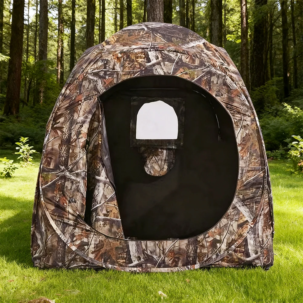 

STLF Portable 4 Person Four-season Oxford Fabric Tent with Straight Bracing for Camping & Fishing