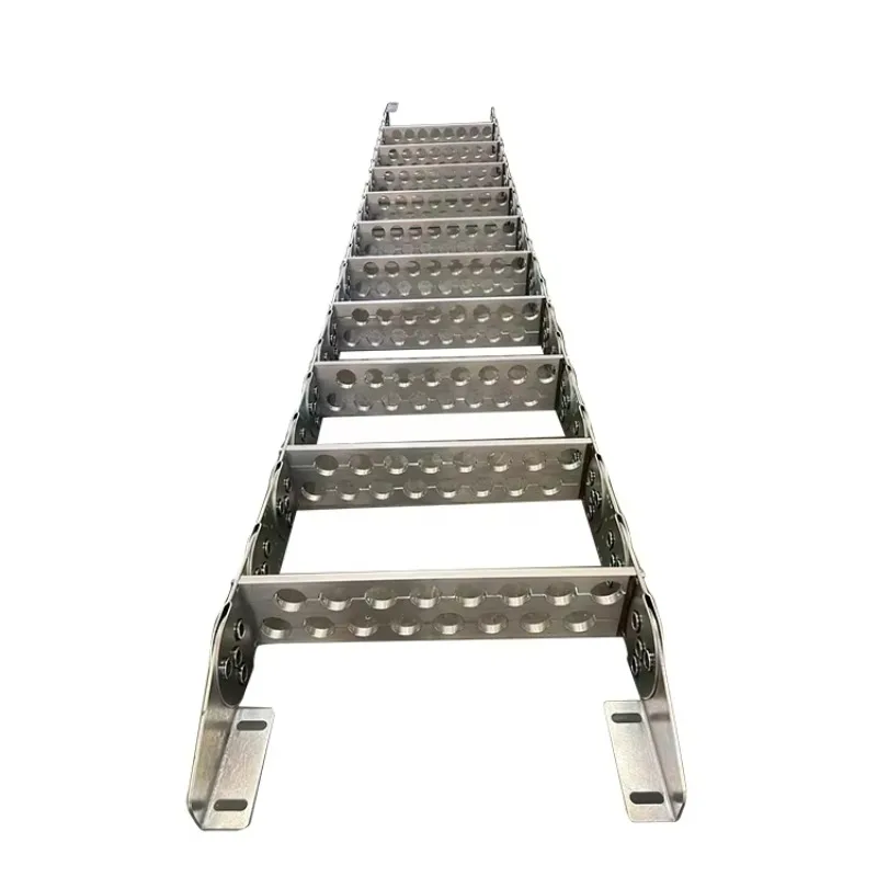 Factory Goods Aluminum Alloy Cable Chain to Protect CNC Machine Tool Steel Drag Chain 3