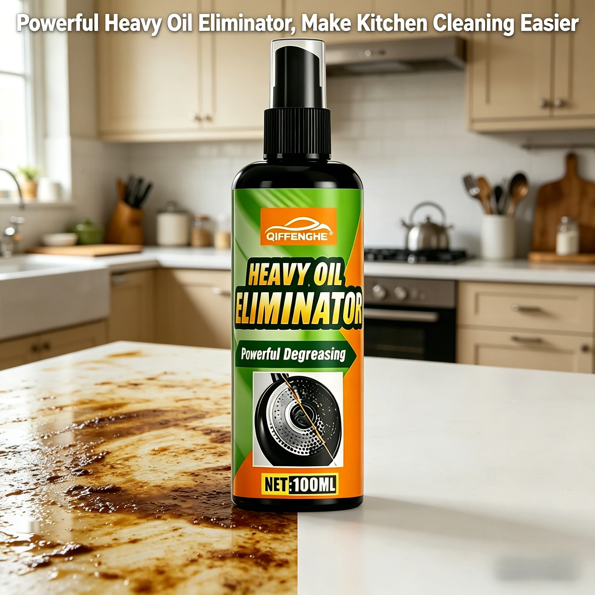 Mutfak Ağır Yağ Sökücü Sprey 1 - Commercial Kitchen Grease Cleaner incelemesi ve fiyatı