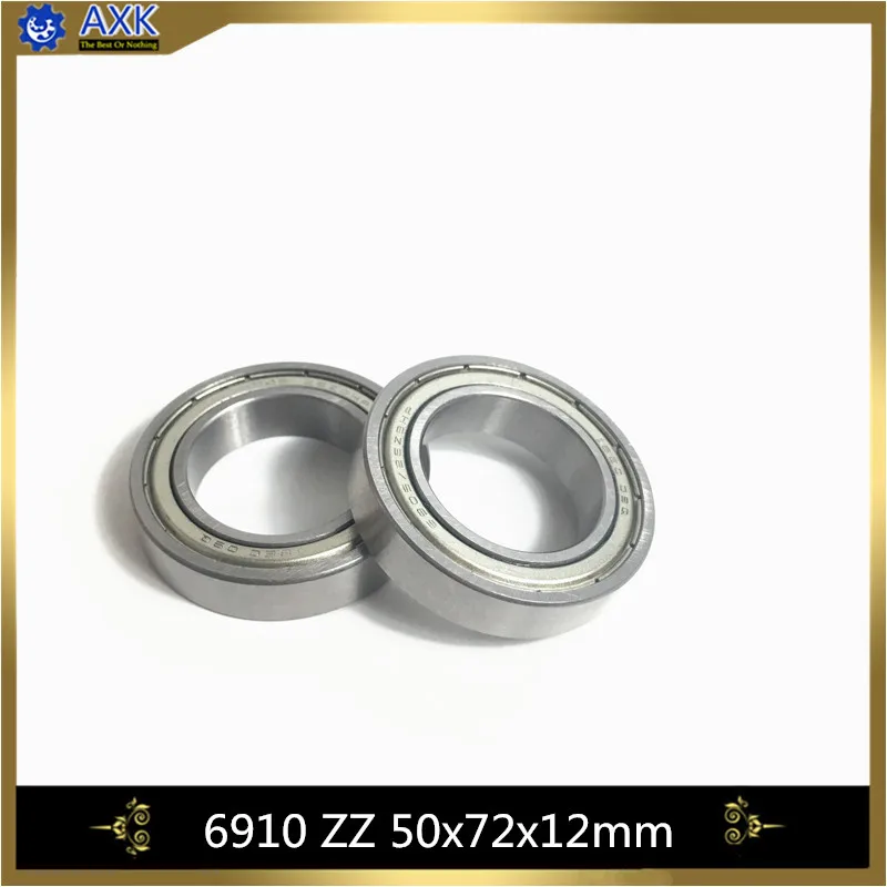 6910ZZ Bearing ABEC-1 (5PCS) 50x72x12 mm Metric Thin Section 6910 ZZ Ball Bearings 6910Z 61910 Z