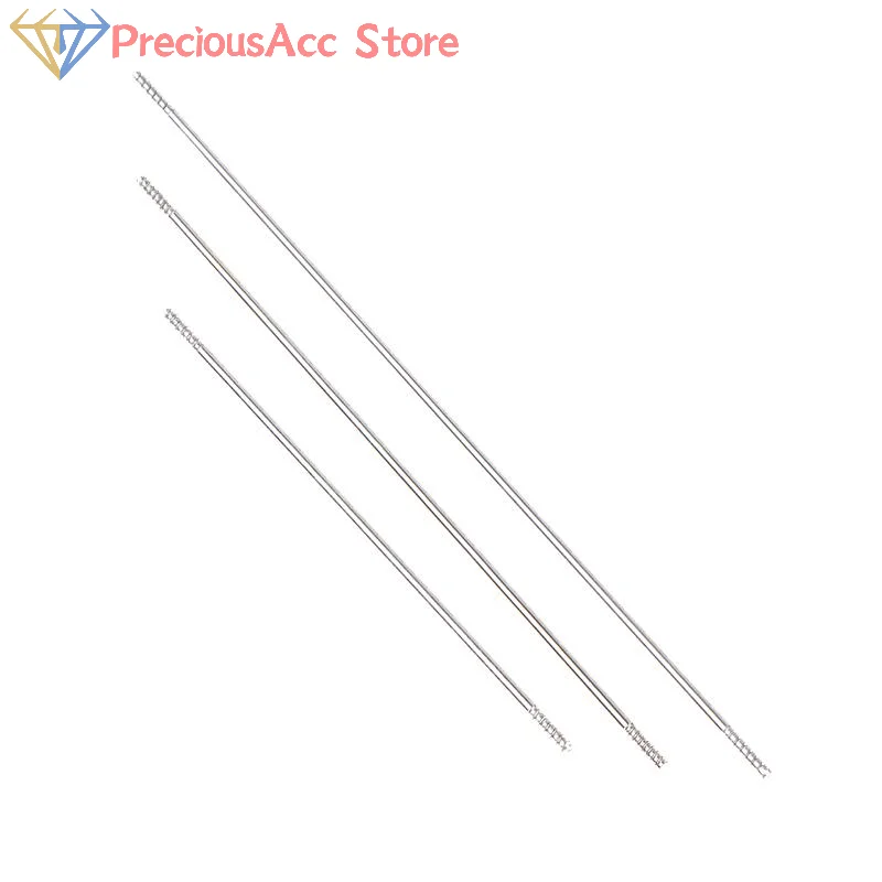 100Pcs Beaded Pen Refill Rods Replacement Parts DIY Jewelry Making Craft Accessories