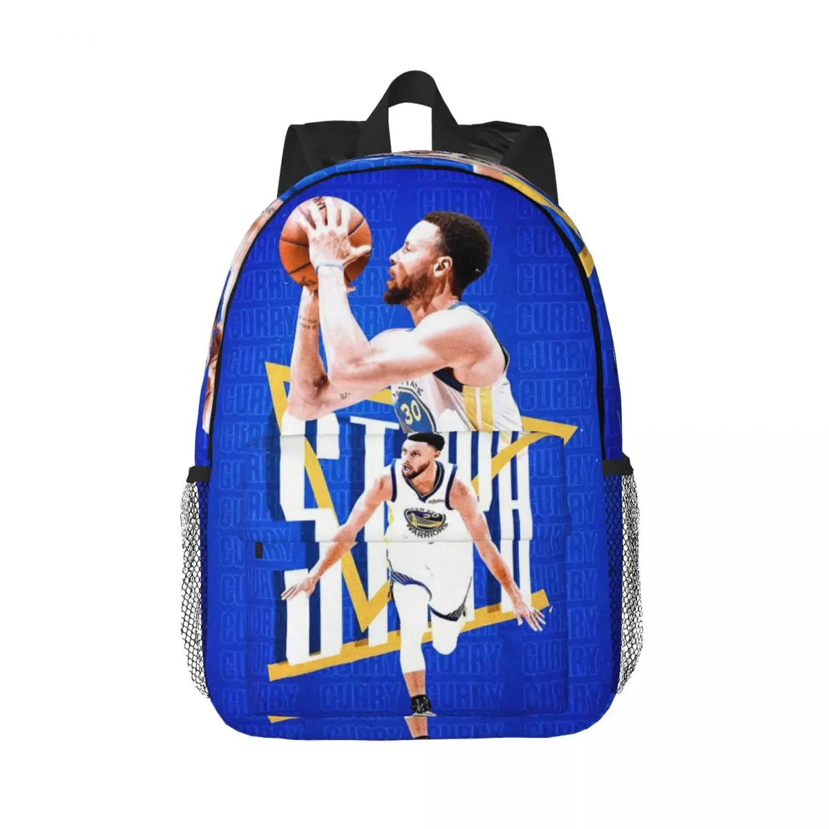 

Stephen-Curry Backpack Student Schoolbag for Men Women Laptop Canvas Bags 15in