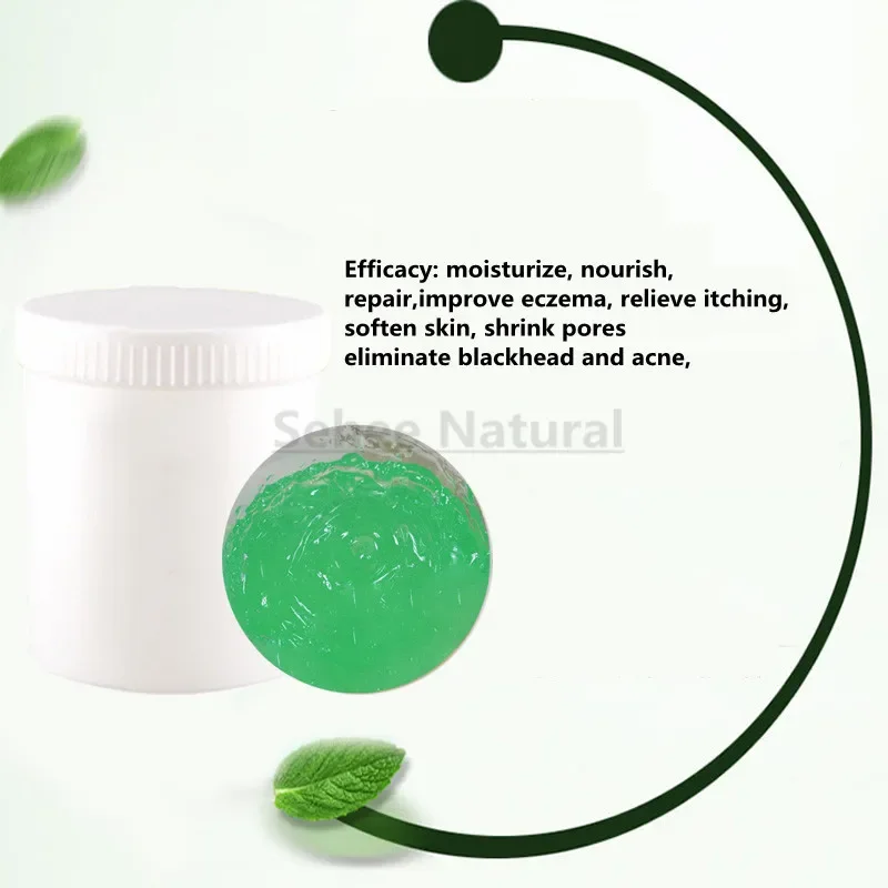 

Mint Anti Sensitive Repair Mask Ice Crystal Soothes Sensitive Skin After Sun burn Repair Red Blood Silk Sensitive Skin 1000g