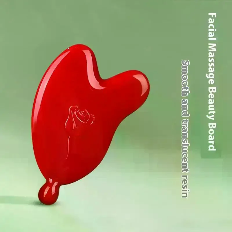 

Resin Gua Sha Board Facial Neck Back Beauty Scraping Massage Tools Firm Skin Care Face Gua Sha Spa Physical Therapy Massager