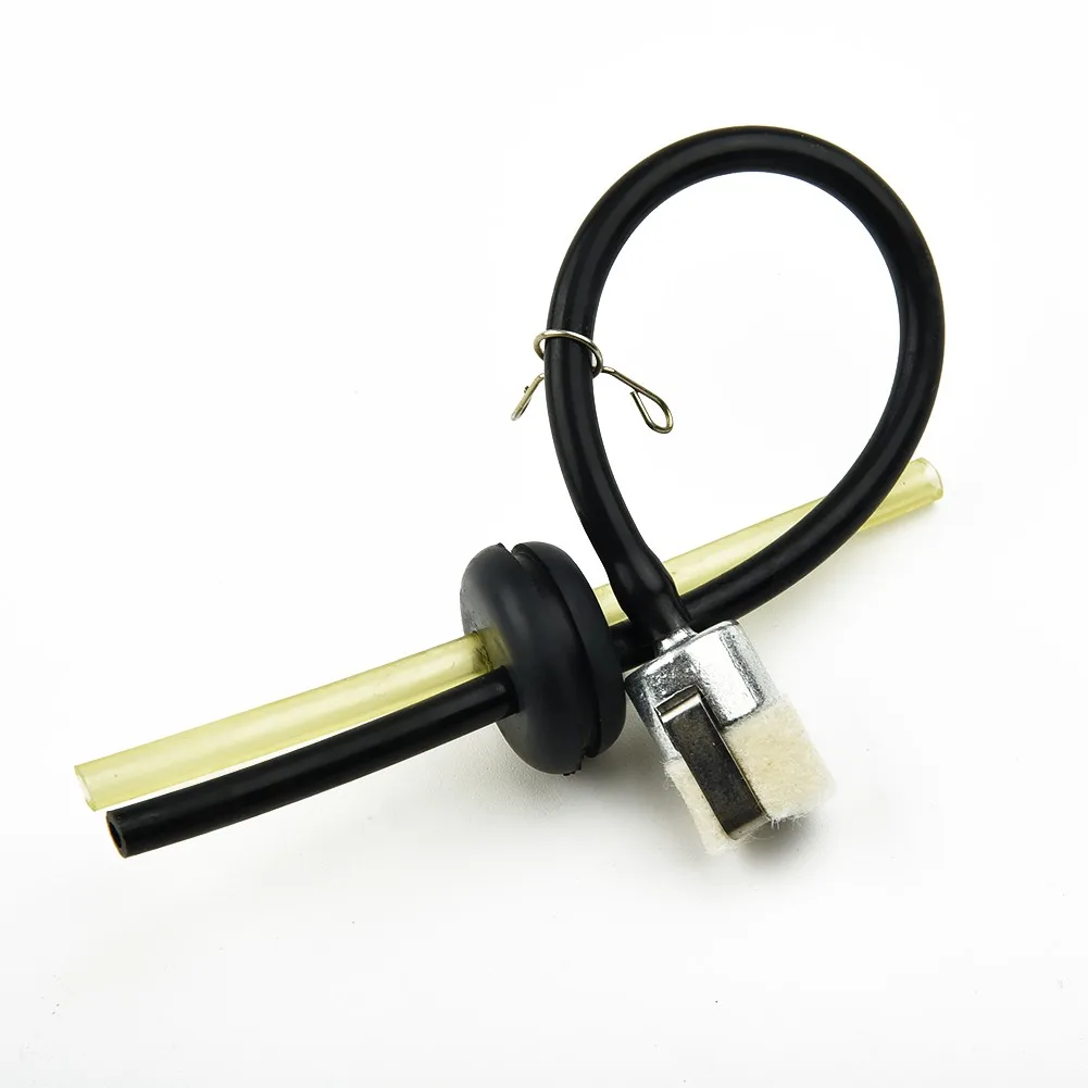 Kit de Filtro Universal para Roçadeiras e Motosserras a Gasolina com Mangueira e Filtro de Alumínio - Peças para Ferramentas de Jardim