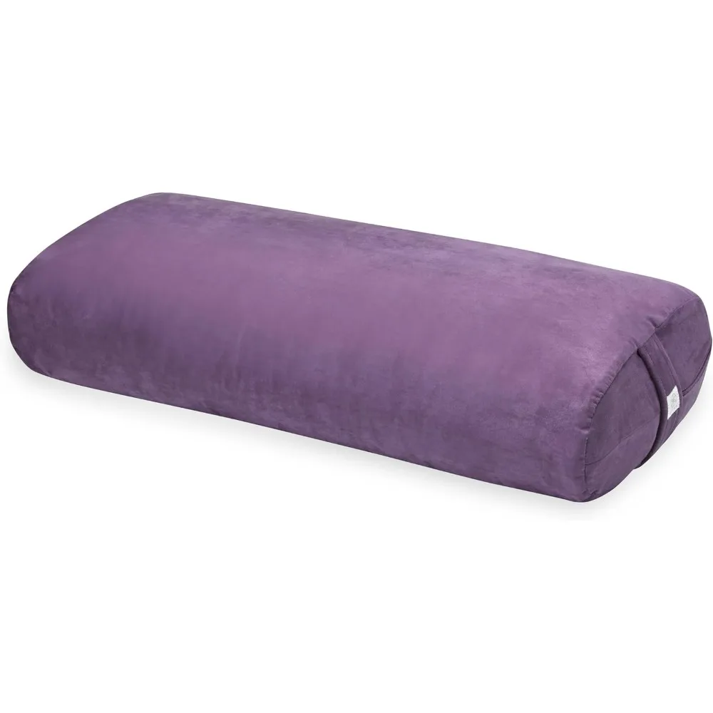 Yoga Bolster - Cuscino da meditazione lungo rettangolare - Cuscino di supporto per yoga ripristinante e seduta sul pavimento