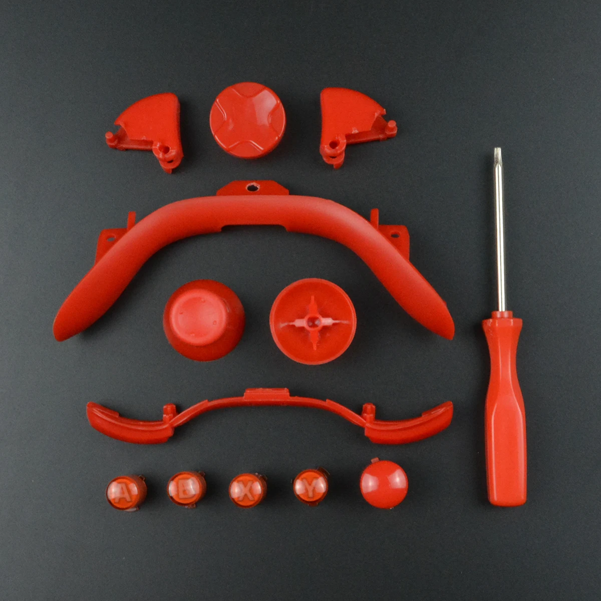 GSF 1Set Full set buttons repair parts with T8 screwdriver for XBOX 360 xbox360 wireless controller