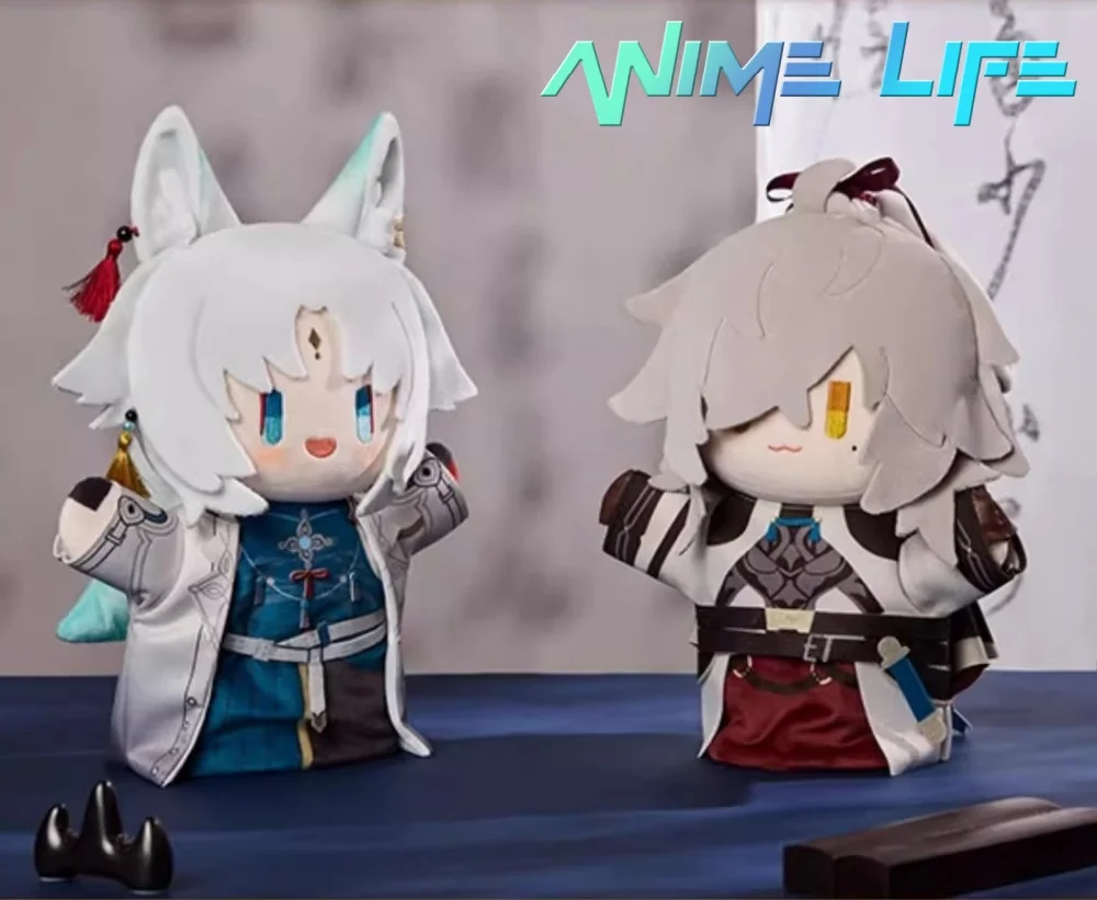 

Официальная игра Honkai: Star Rail Jing Yuan Feixiao, плюшевая ручная кукла, игрушка, мягкая оригинальная мультяшная косплей