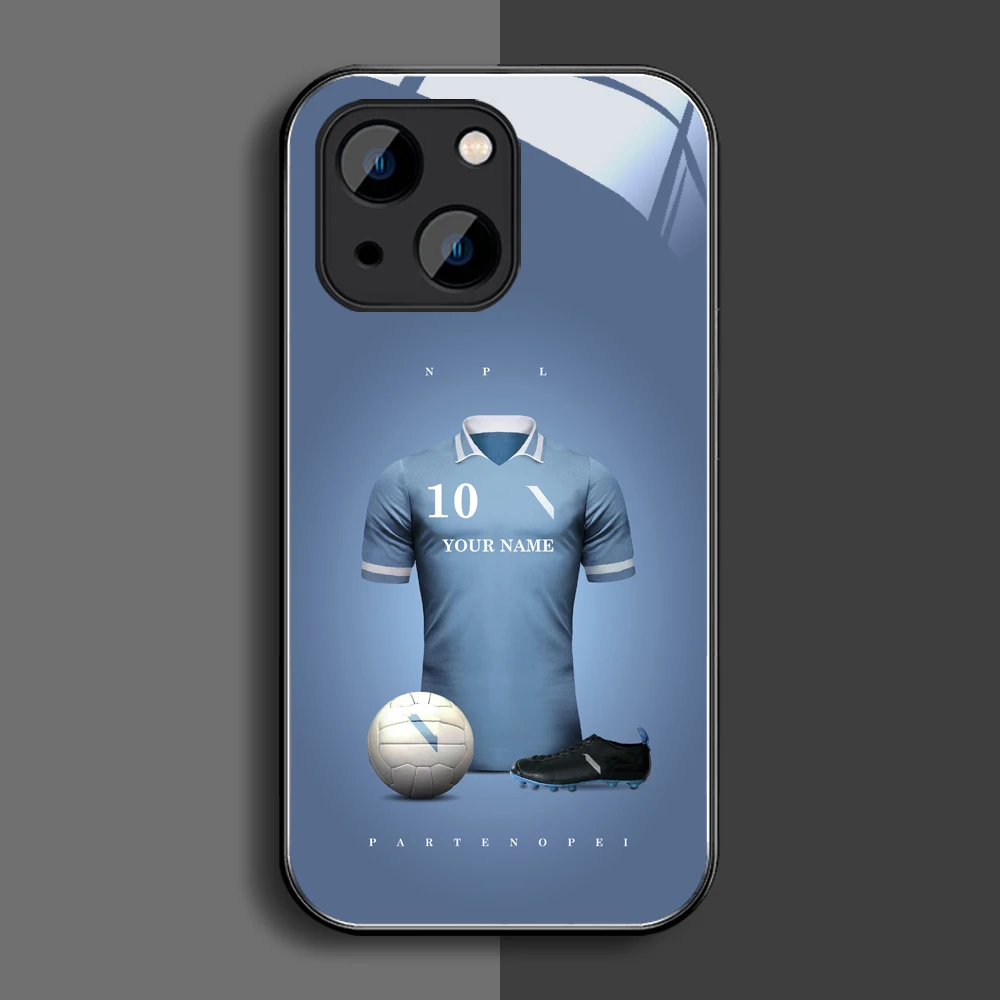 25 Itália Napoli Maradona PARTENOPEI Capa para Samsung A16 A55 A35 A25 A15 A54 A34 A14 A52 S25 S24 edge Ultra Plus FE Z Fold Flip