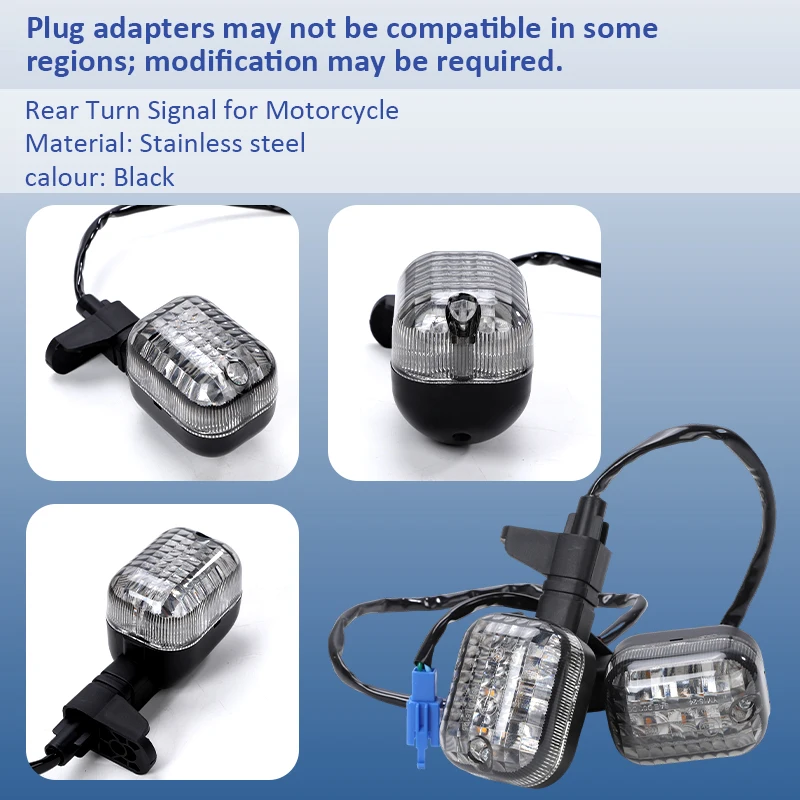 Front/rear turn signals modified motorcycles  for YAMAHA BWS125，Compliant with Safety Regulations，Enhanced Visibility