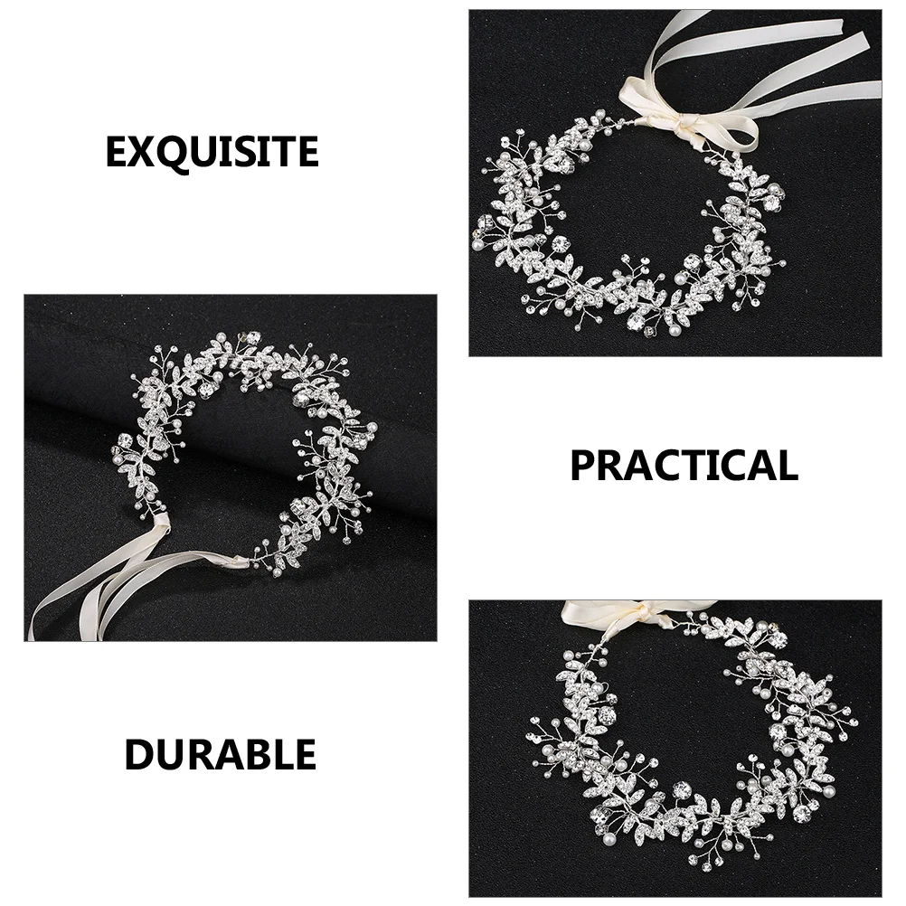

Pearl Rhinestone Wedding Hair Accessories Bride Headdress Bridal Wedding Bridal Headb Headpieces Elegant Classic
