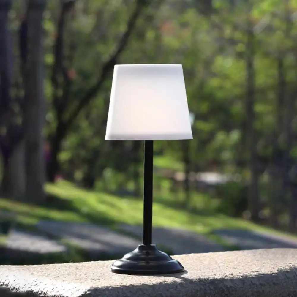 Creative LED Solar Table Lamp Waterproof Adjustable Color Temp Solar LED Table Lamp Rechargeable Dimmable Solar Table Lamp