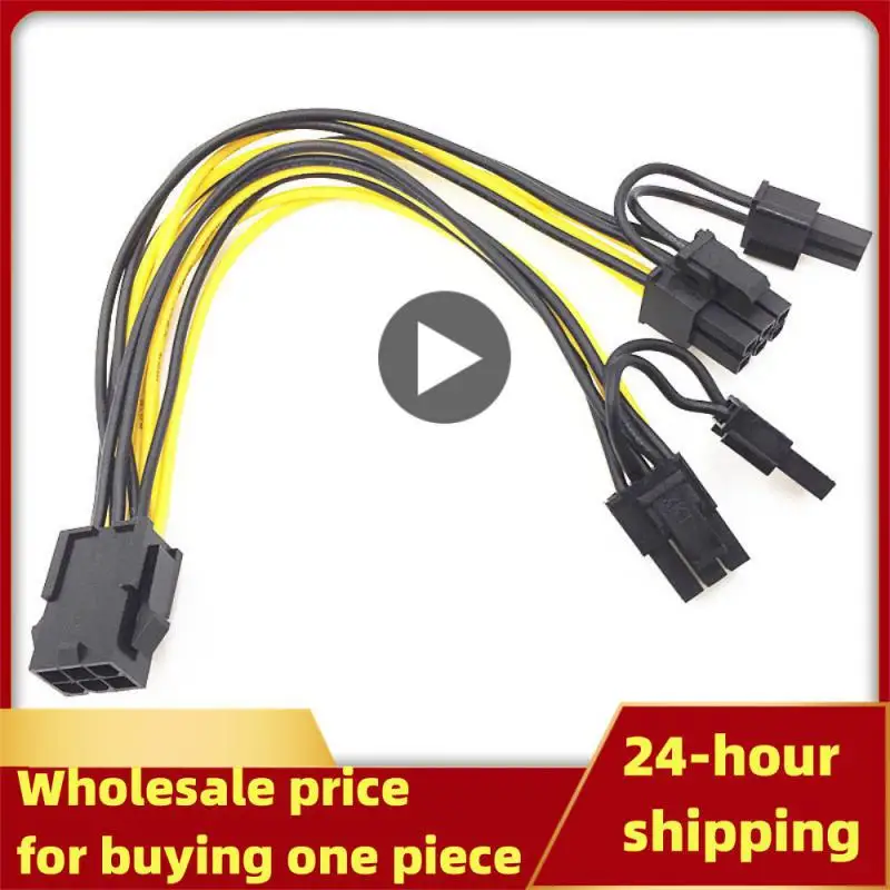 Gpu Video Card Cable 6pin To 8pin Adapter Data Cable Splitter For Video Card 20j27 20cm Pcie Power Cable 8pin Powered Converter