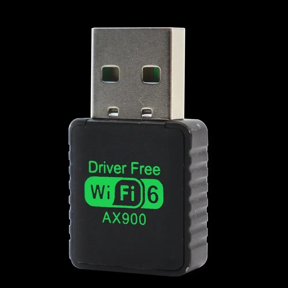 WIFI 6 AX900 Scheda di rete USB 2.4G e 5GHz Ricezione segnale dual band Dongle Driver Ricevitore Wlan wireless gratuito
