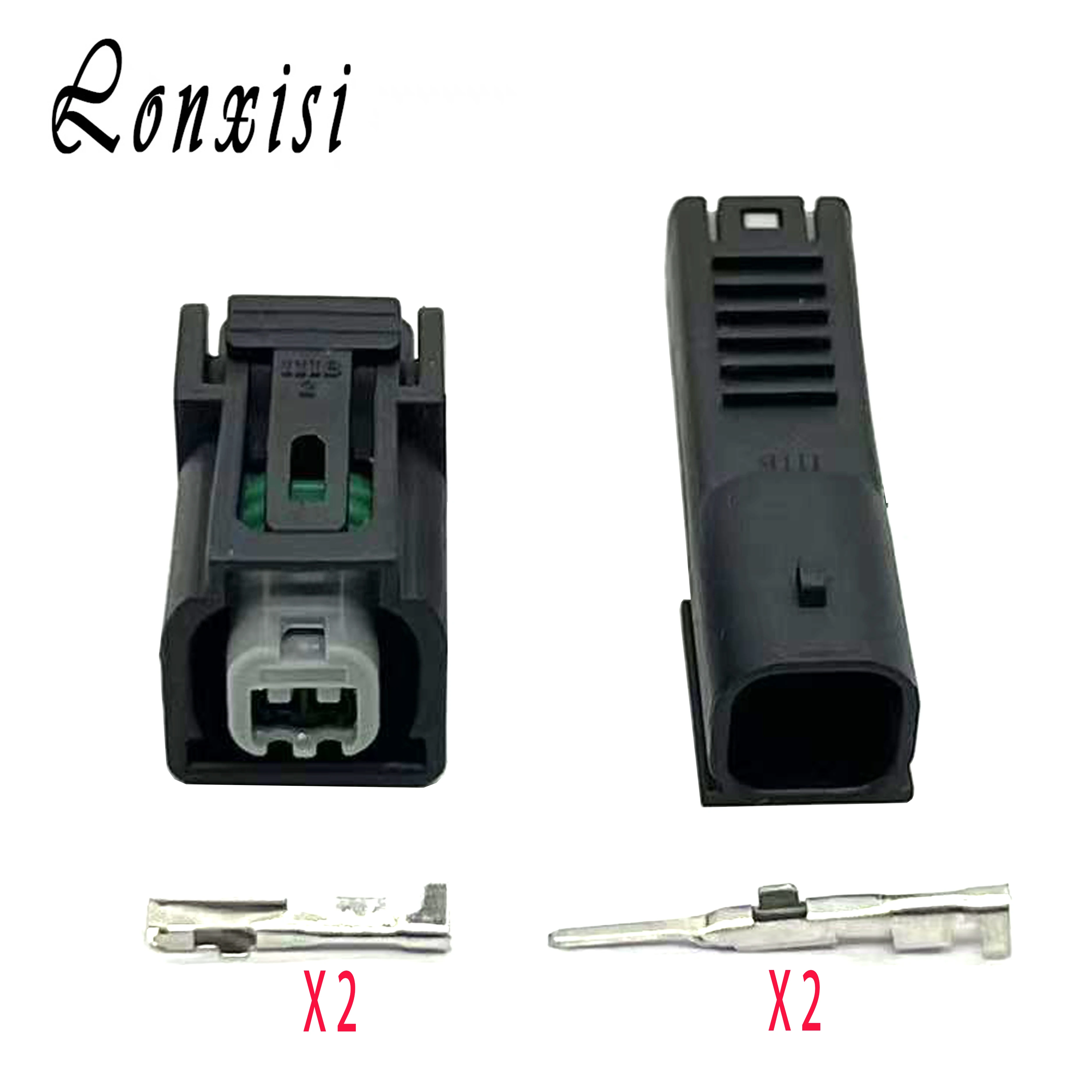 

1/5/10/20 Sets 2 Pin 6189-6904 Auto Starter Socket With Terminal Car Nozzle Electric Spray Wire Connector For Honda CB400 Accord