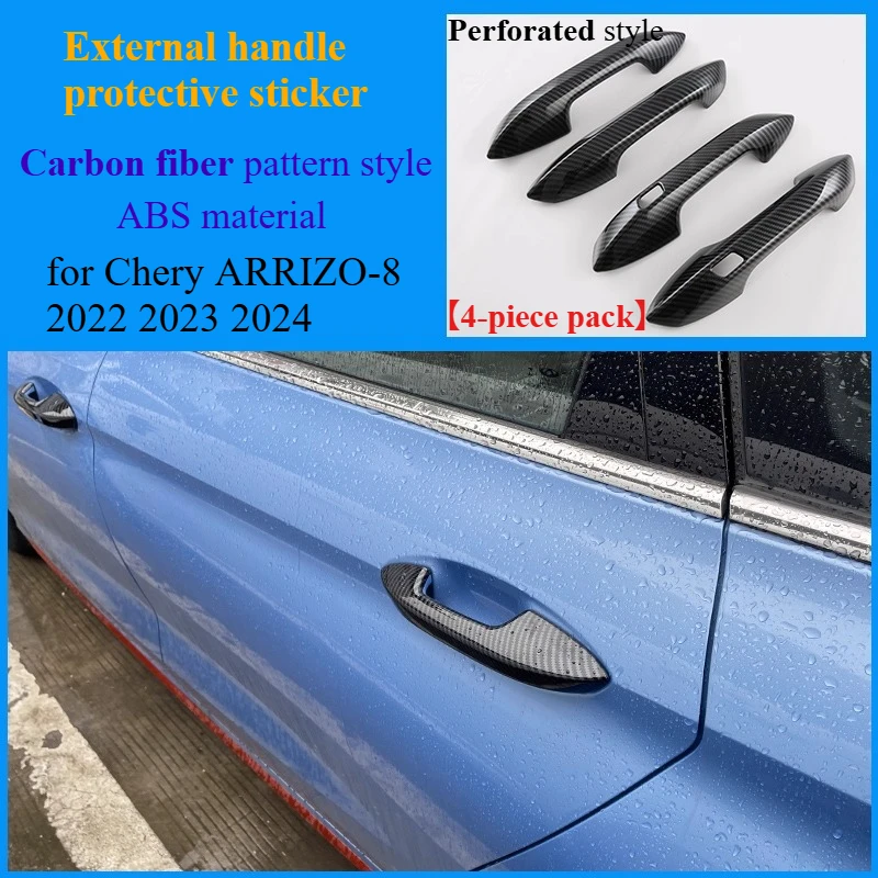 

for Chery ARRIZO-8 2022 2023 2024 Handle door bowl sticker/modified exterior door handle body anti scratch protective cover