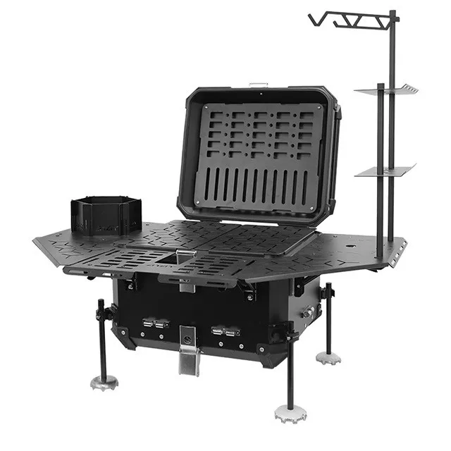 

Многофункциональный мотоциклетный кофр 55 л - Задний багажник для скутера с различными текстурированными узорами для ежедневных поездок