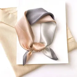 2026 plaid brand women scarf summer 100% silk scarves shawls lady wraps soft pashimina female Echarpe beach stole bandana