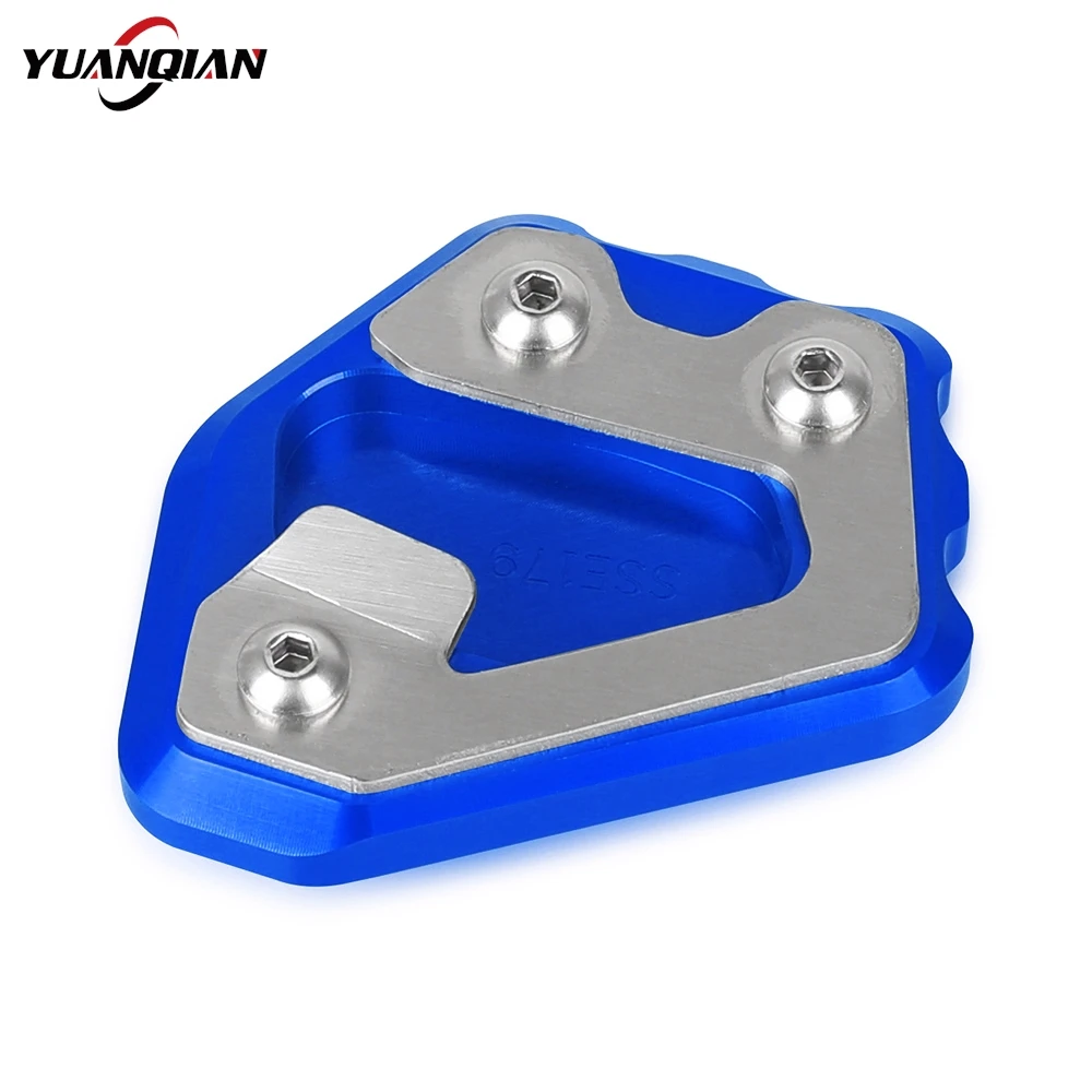 For BMW F800S F800ST F800R F800GT R1200S HP2 Motorcycle CNC Kickstand Foot Side Stand Enlarge Extension Plate Pad F 800 R ST GT