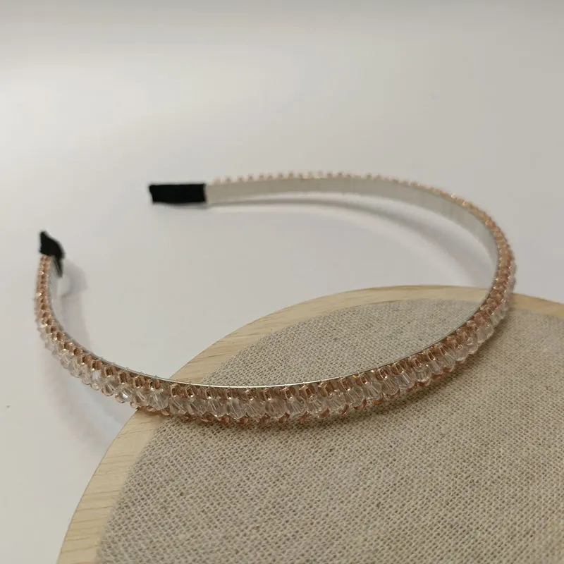 

Rhinestone for Women girls Accessories Headwear New classic fashion Three rows color Headband Crystal Hairband Festival Hair