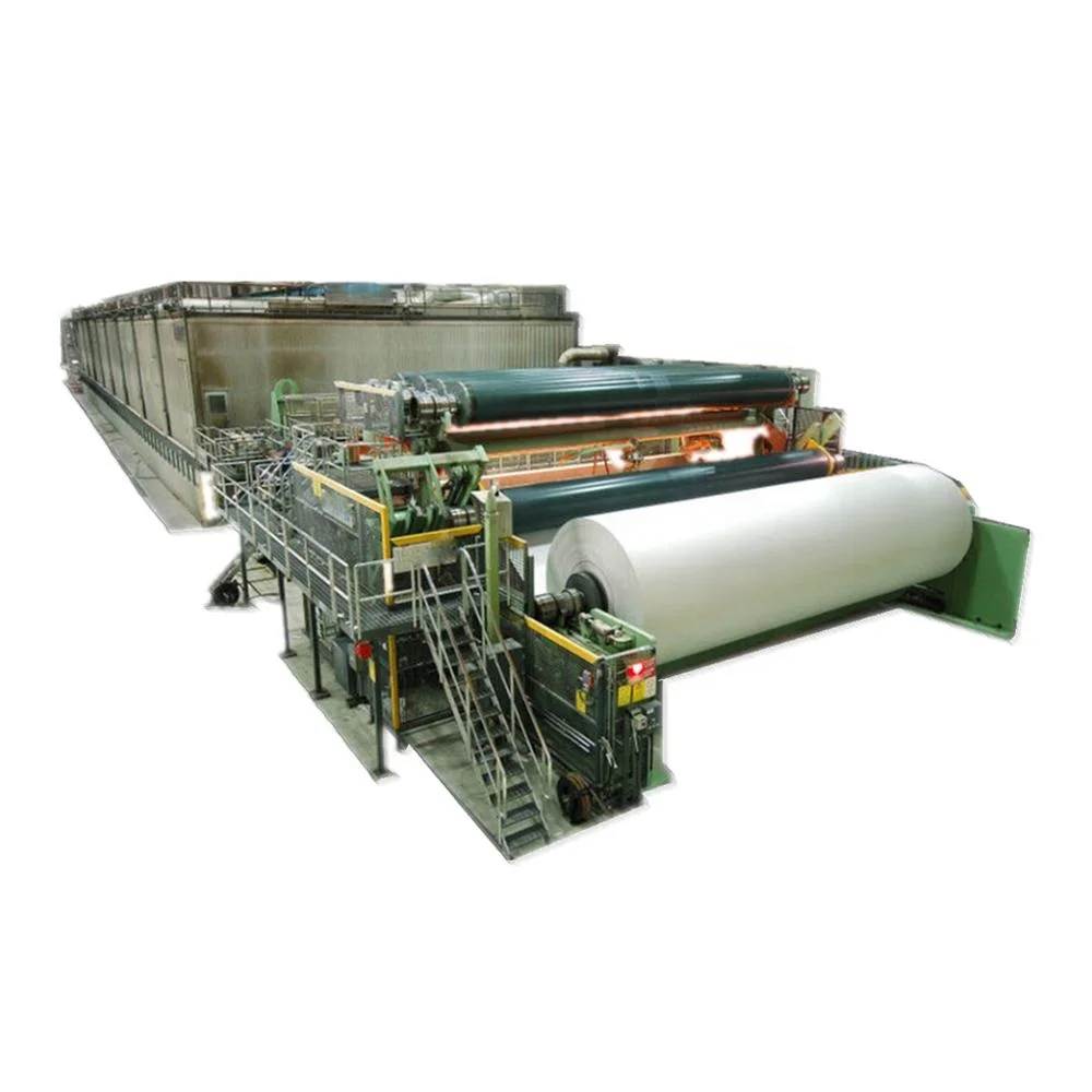 35tpd A4 75gsm Paper Making Machine Production Line From Waste Paper