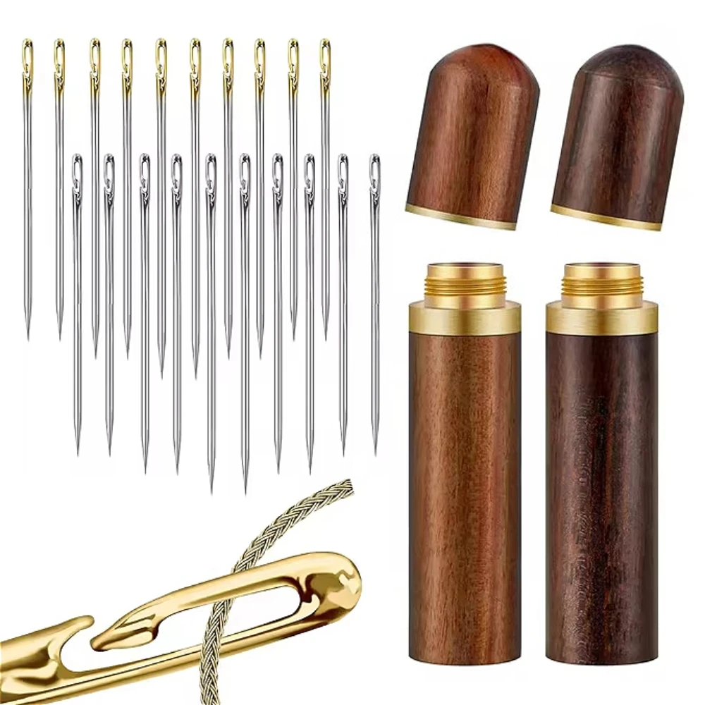 

Нержавеющая сталь, глухие иглы с боковыми отверстиями, игла для ручного шитья для пожилых людей, иглы для шитья домашней одежды «сделай сам», иглы для завязывания бисера