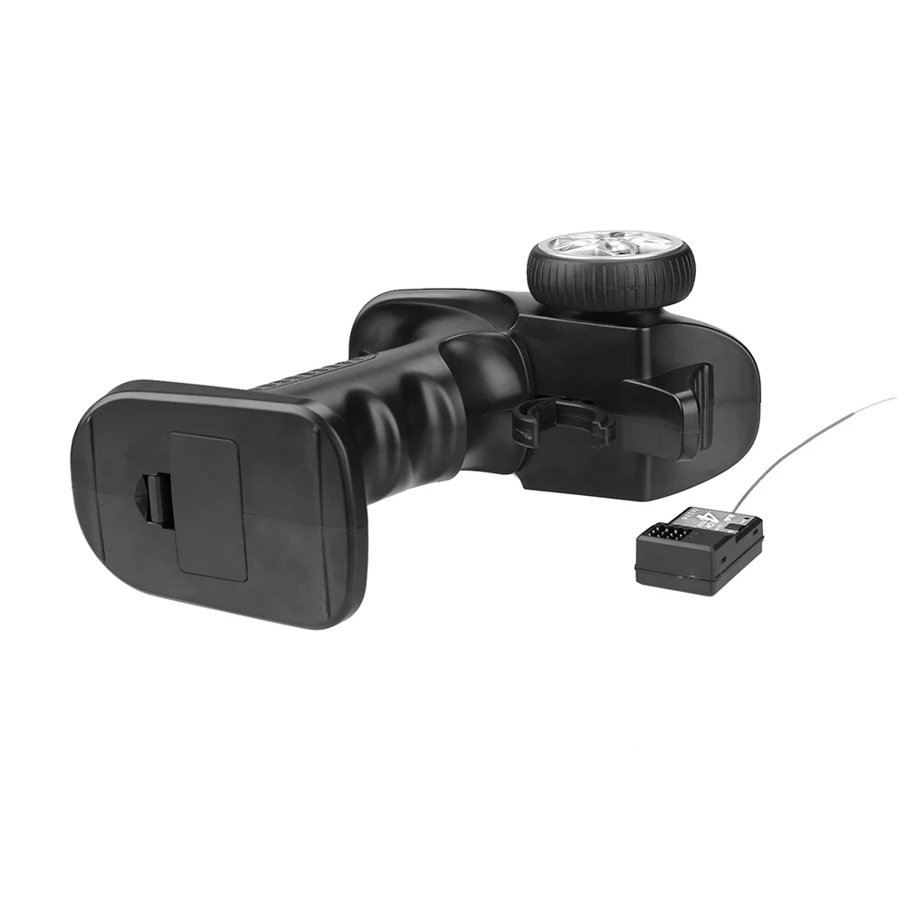 YSUN-GA-4H-TX 4-kanałowy pilot zdalnego sterowania 2.4Ghz, cyfrowy nadajnik radiowy z przewodem do samochodów RC, łodzi, czołgów i crawlerów w skali 1/8, 1/10, 1/16, 1/32