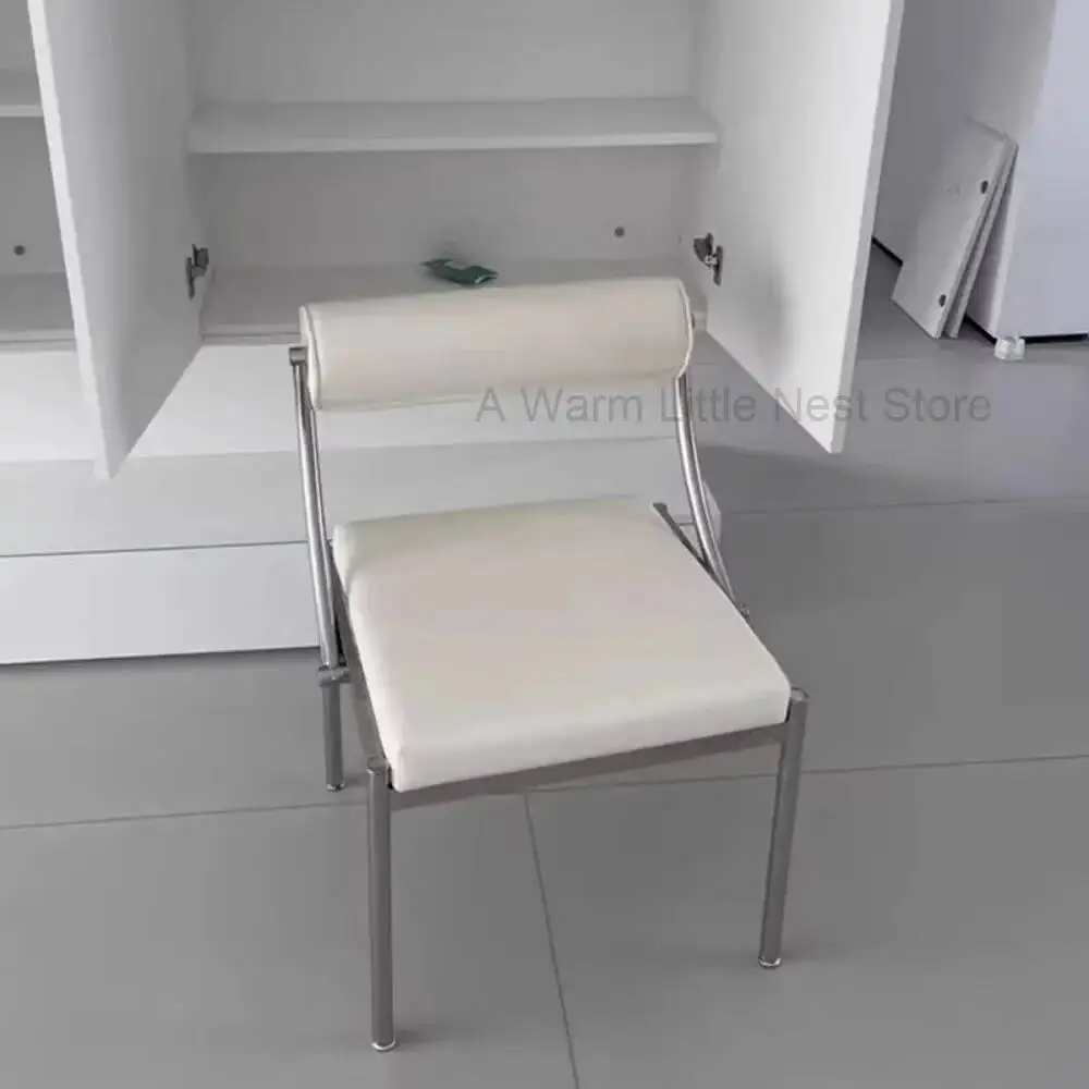 Design Bedroom Dining Chairs Luxury Terrace Kitchen Upholstered Dining Chairs Restaurant Executive Sillas De Comedor Furniture