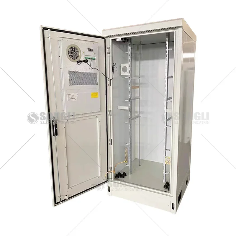 

Outdoor telecommunications cabinet 47U 42U 38U 27U customizable telecommunications cabinets with cabinet air conditioning