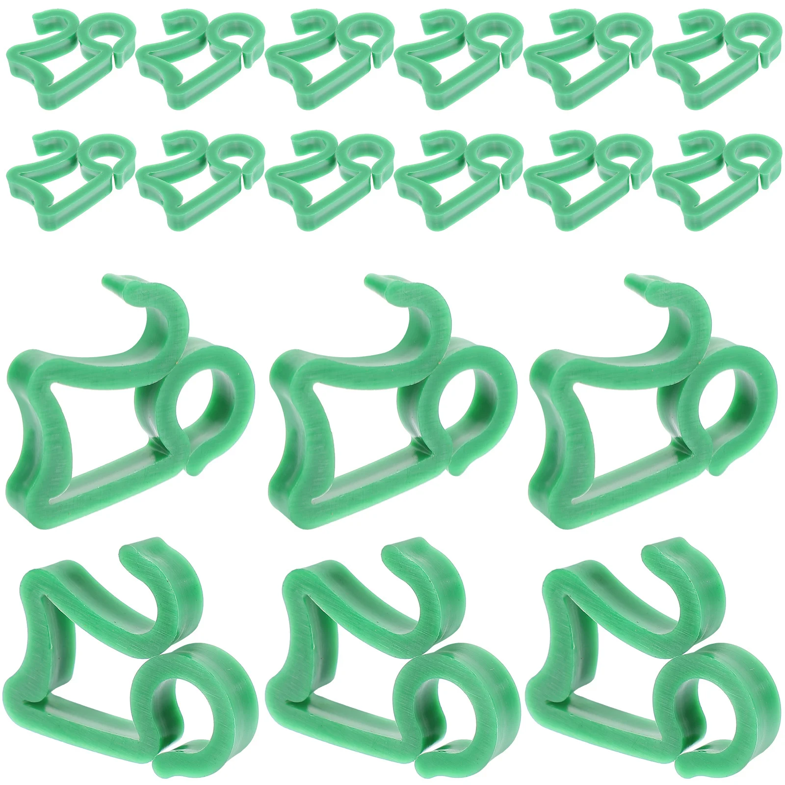 50 قطعة عيد الميلاد الموسيقى ملاحظة مقاطع ضوء مزراب الشماعات للخارجية سلسلة أضواء مقاوم للماء البلاستيك سقف ساحة زينة الحفلات #1