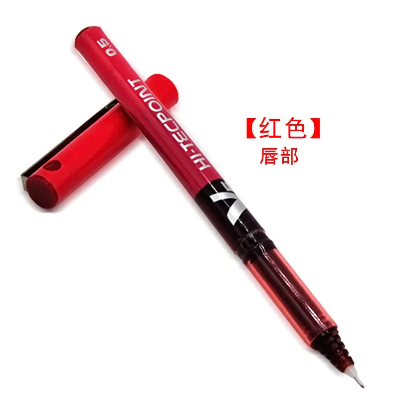 V5 Eyebrow tattoo water-based positioning pen 0.5 thin nib marker pen for eyebrow frame, eyebrow line, lip line marking pen