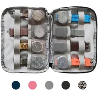 Boîte Portable étanche support de montre organisateur de rangement pour hommes femmes boîtes de montre intelligente pour Apple bracelet de montre boîte de rangement montres 1