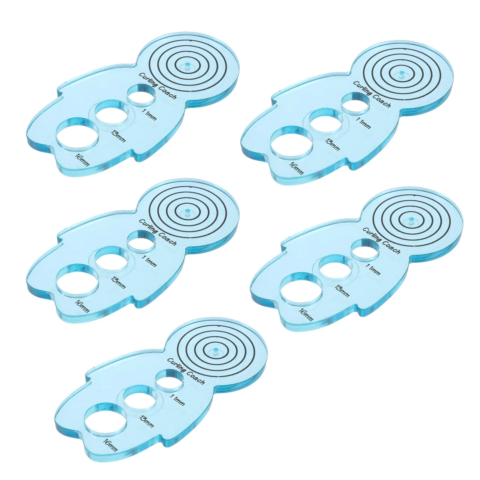 5pcs Quilling Tools Set Ergonomic Plastic Curling Paper Rolling Holder For Diy Craft Cardmaking Practical Curling Device