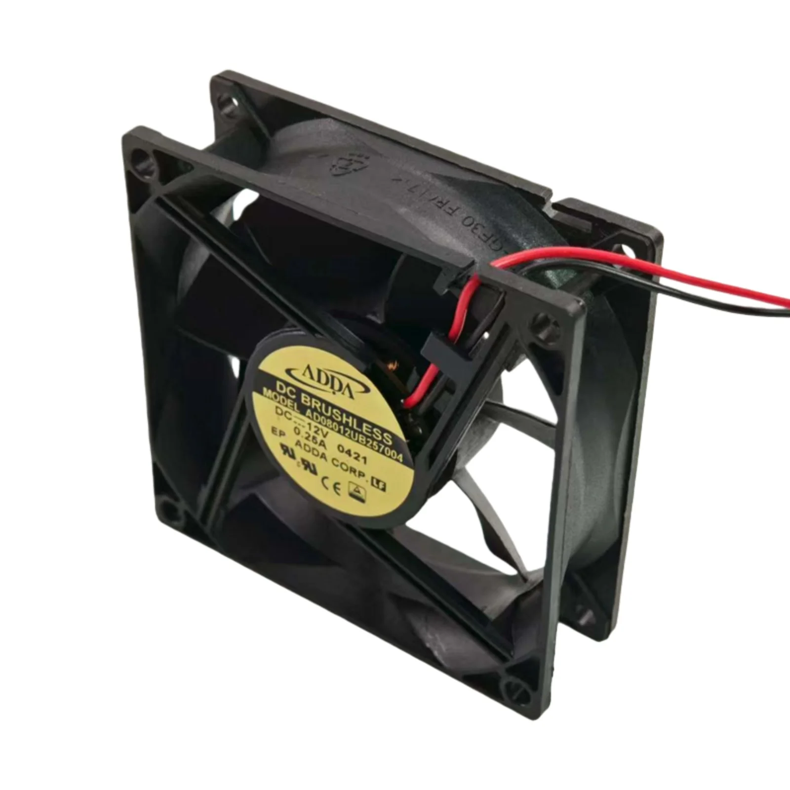 

Новый охлаждающий вентилятор для ADDA Original AD08012UB257004 80 мм 12 В с шарикоподшипником 8025 | 4500 об/мин, 43 куб. футов в минуту, 2 провода с высоким воздушным потоком