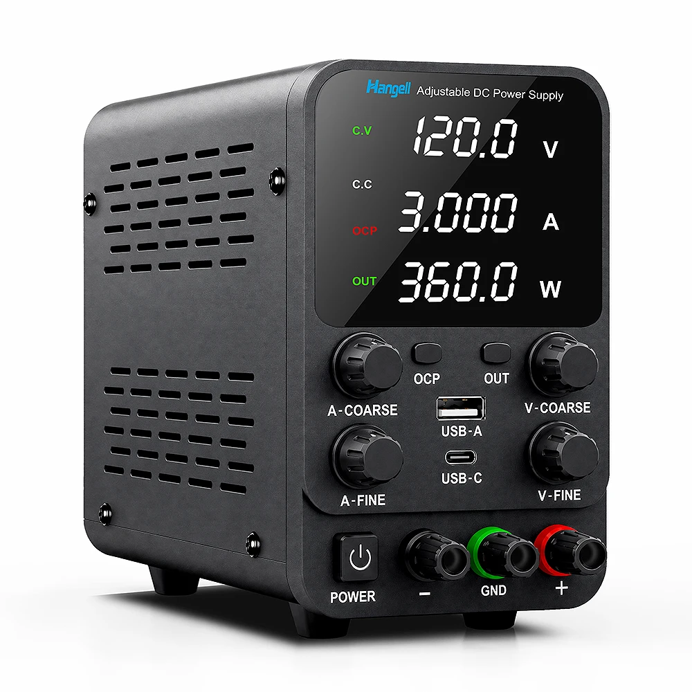 DC Laboratory Power Supply 120V3A Adjustable Variable Bench Power Supply Precision Voltage Current Regulator