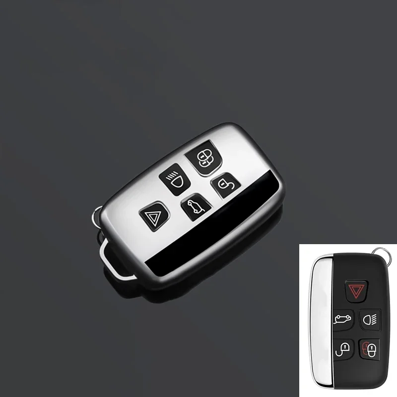 

TPU Car Remote Key Case Cover For Land Rover Range Rover Sport Velar Evoque Freelander Discovery Jaguar XF XJ XJL XE