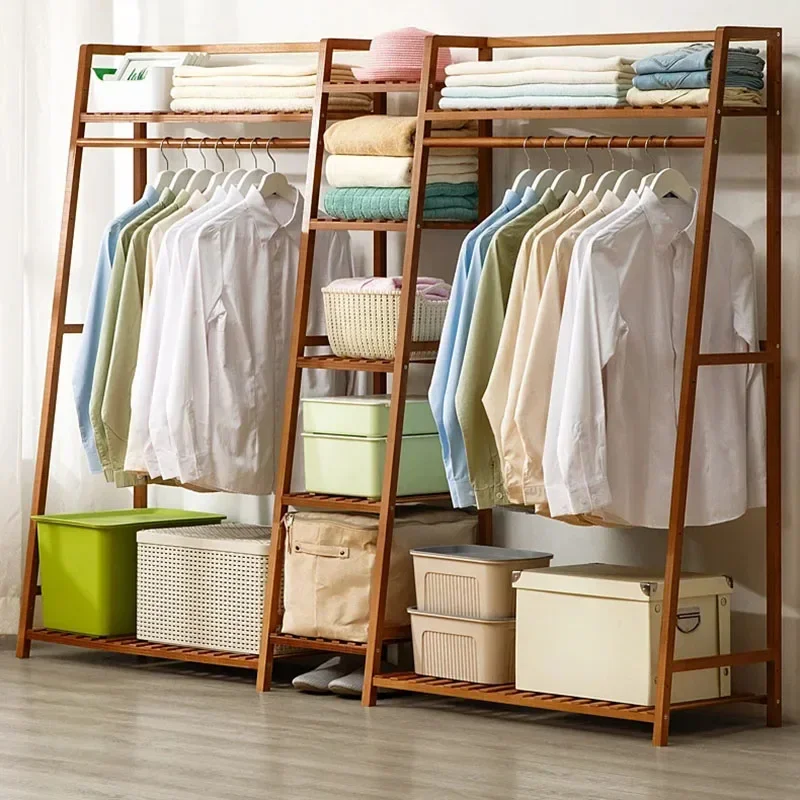 

Wooden Storage Closet Partitions Clothes Portable Organizer Wardrobe Display Garden Modular Small Guarda Roupa Salon Furniture