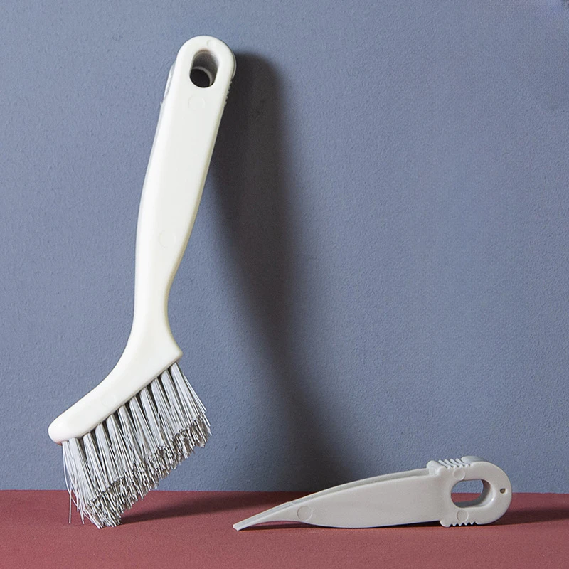 แปรงทำความสะอาดห้องครัวสไตล์ญี่ปุ่นใช้แปรงขนาดเล็กทำความสะอาดประตูและหน้าต่างช่องว่างแปรงกำจัดฝุ่นใช้ในครัวเรือน