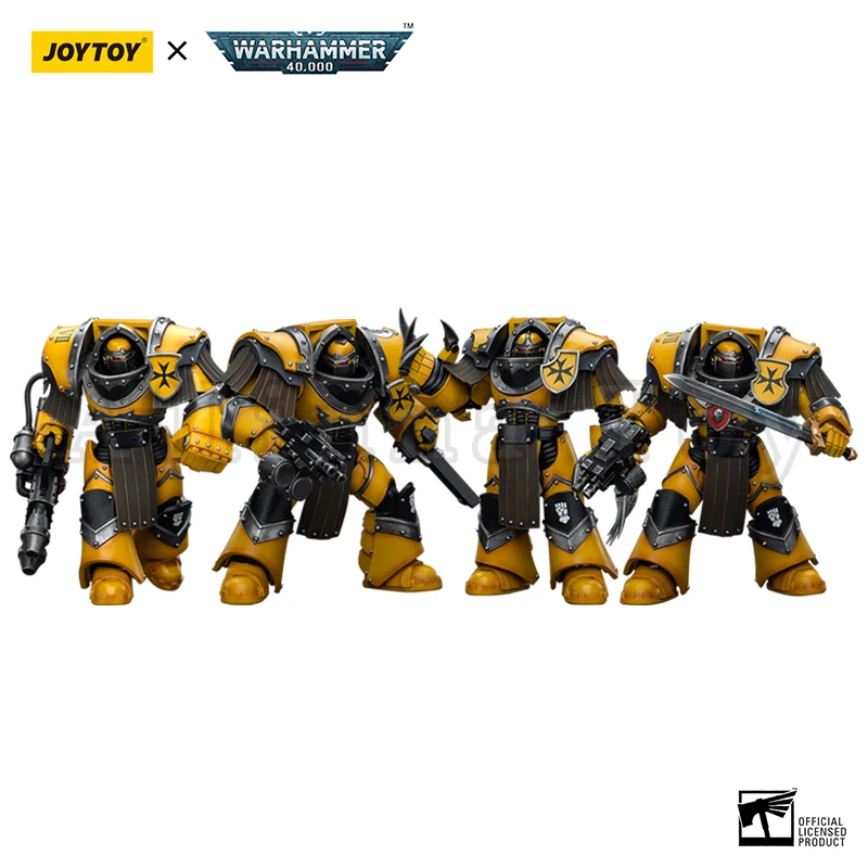 

JOYTOY 1/18 Action Figure The Horus Heresy Imperial Fists Legion Cataphractii Terminator Squad Anime Model Toy